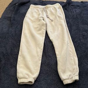 TNA aritzia beige sweats